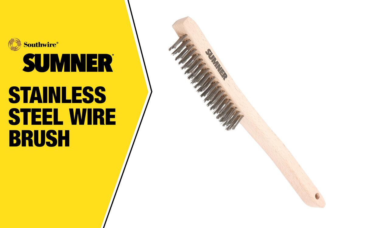WHT, STEEL WIRE BRUSH