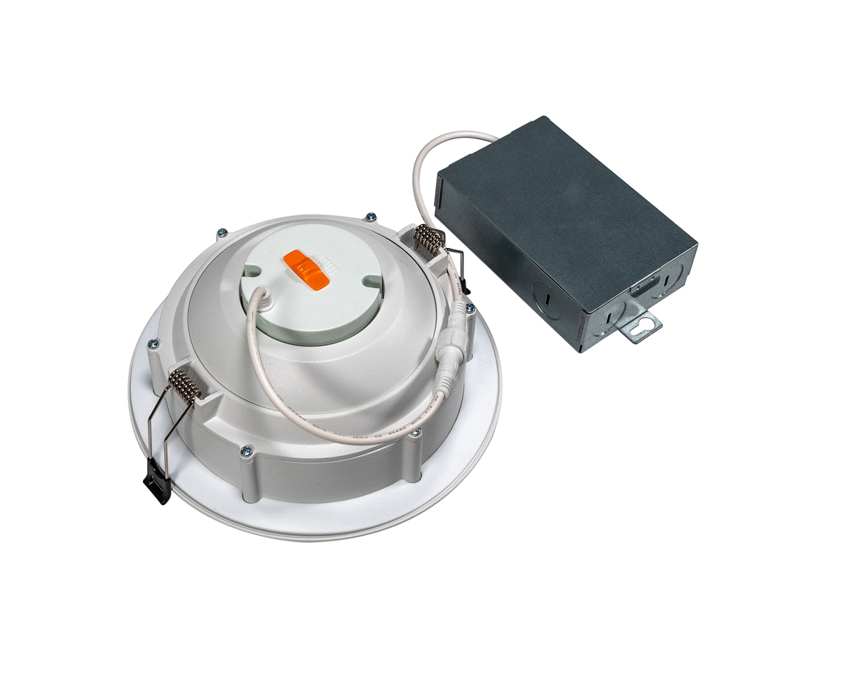 6" LED Canless Slim Fit Gimbal Downlight, 15 Watt, 5CCT Selectable