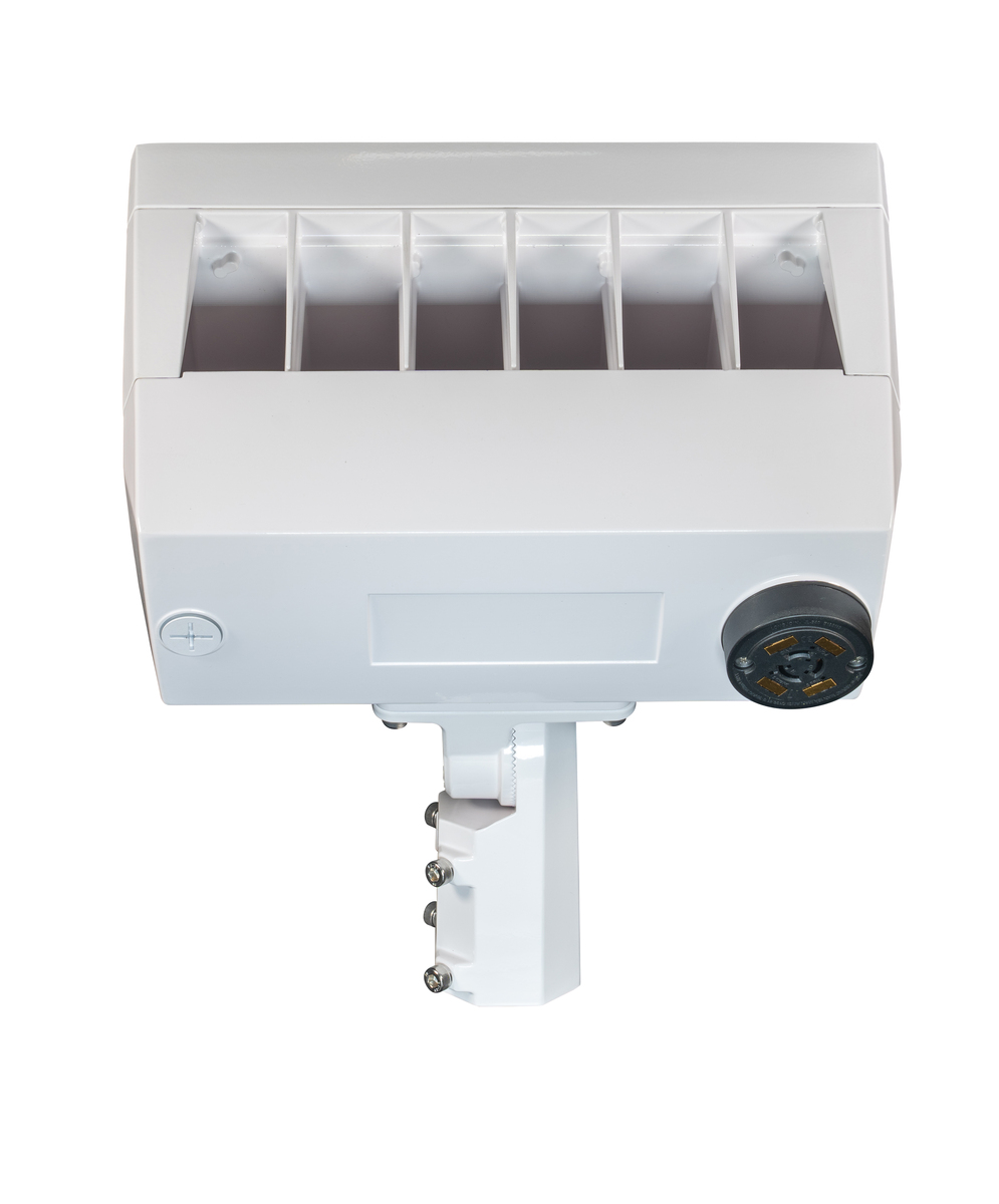 200W/240W/290W Power & CCT Selectable Flood Light, White Finish