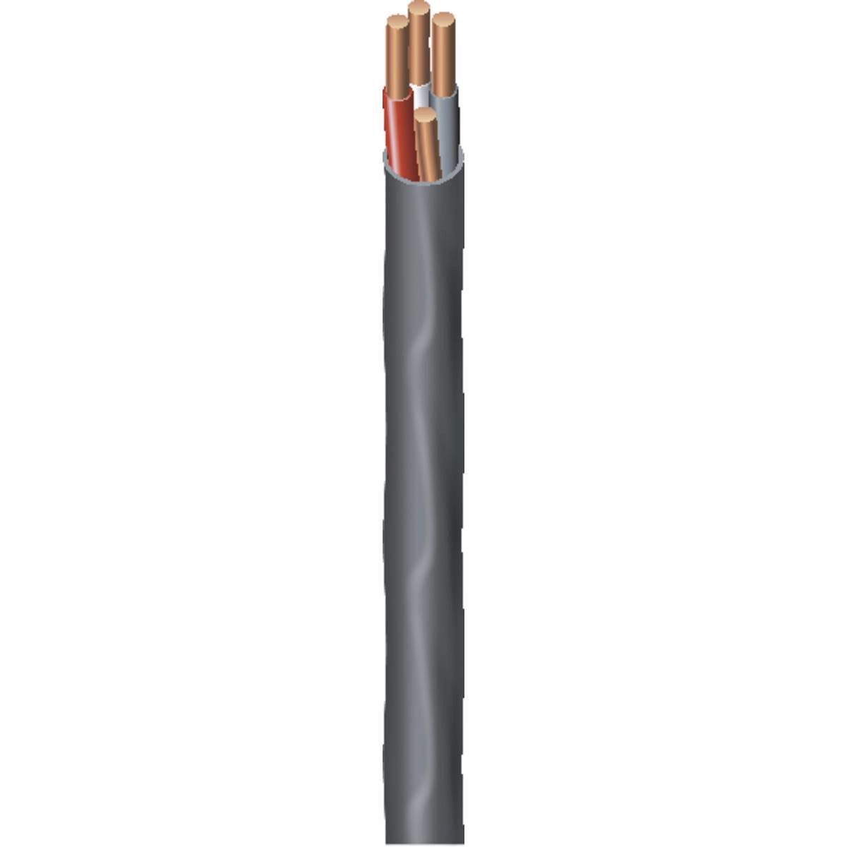 PER FOOT 4/3 Copper NM-B Romex with Ground Nonmetallic Sheathed Cable 600V 