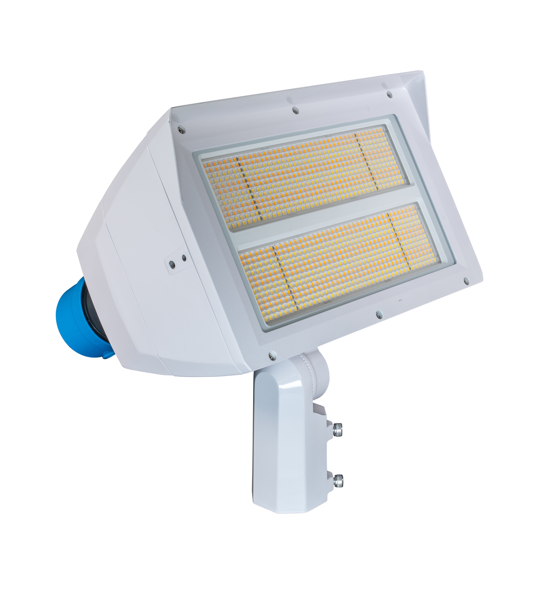 200W/240W/290W Power & CCT Selectable Flood Light, White Finish