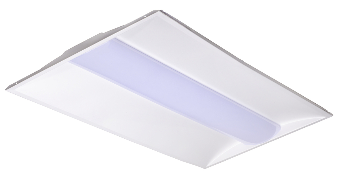 2PK 2x4 40W LED LOW PROFILE TROFFER 3500