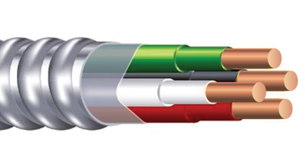 12-2 SOL CU THHN BLACK/WHITE/GREEN AIA MC 600V 1000 FT | Southwire