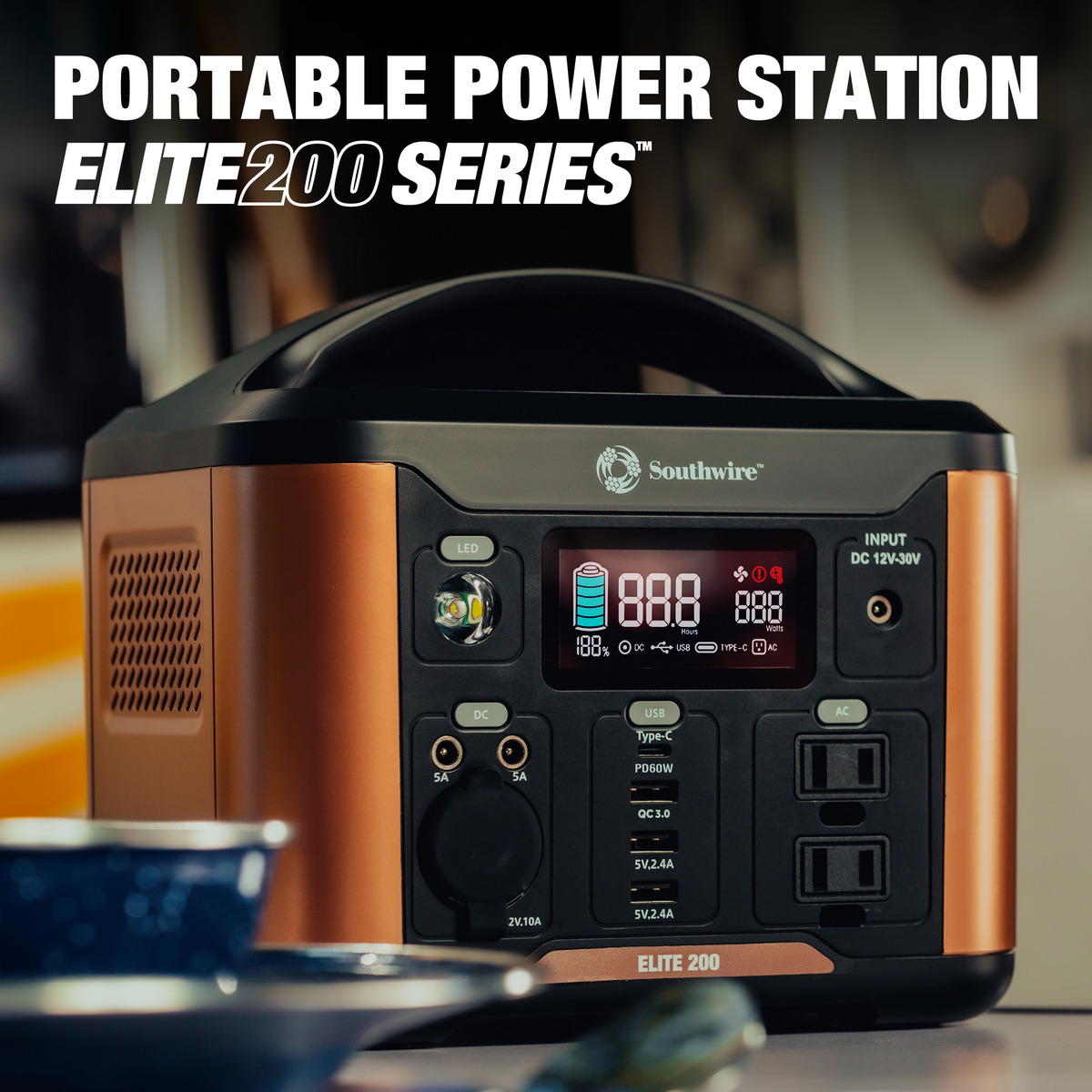 Central eléctrica portátil, Southwire Elite 200 Series 53250