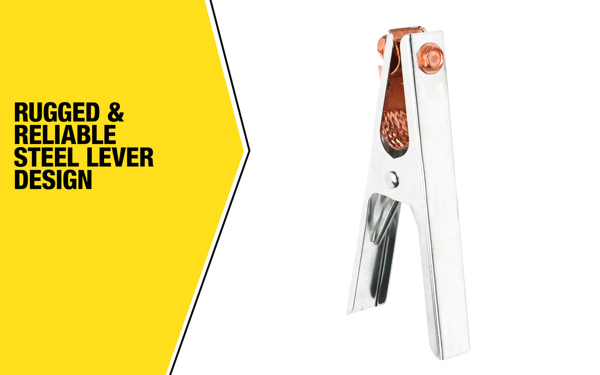 WHT, 500 AMP STEEL GROUND CLAMP