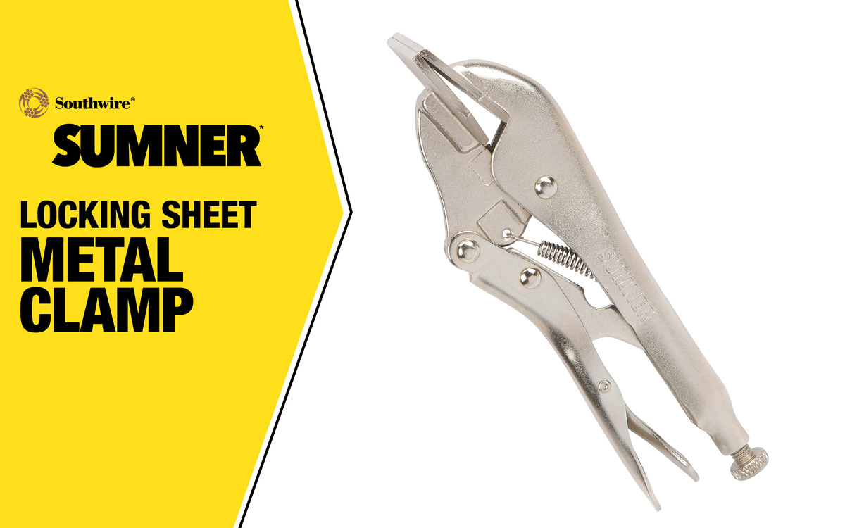 WHT, 8" LOCKING SHEET METAL TOOL