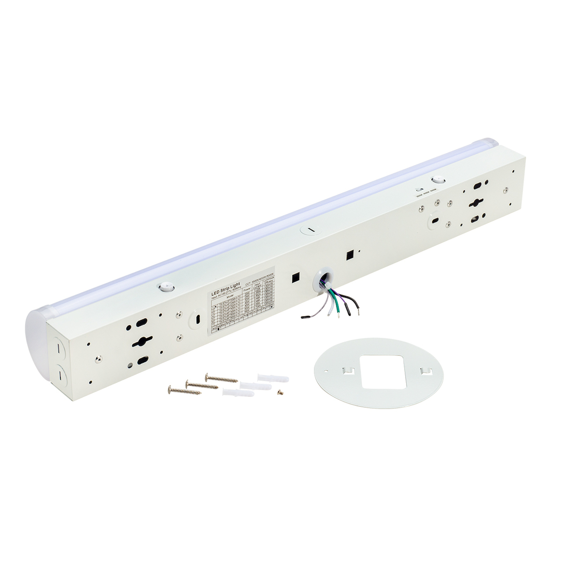 8PK 2FT LED CCT SELECTABLE LINEAR STRIP