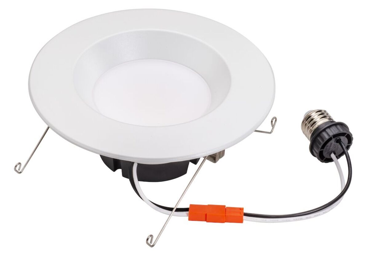 6PK 6" COLOR SELECTABLE DOWNLIGHT 9W SMOOTH