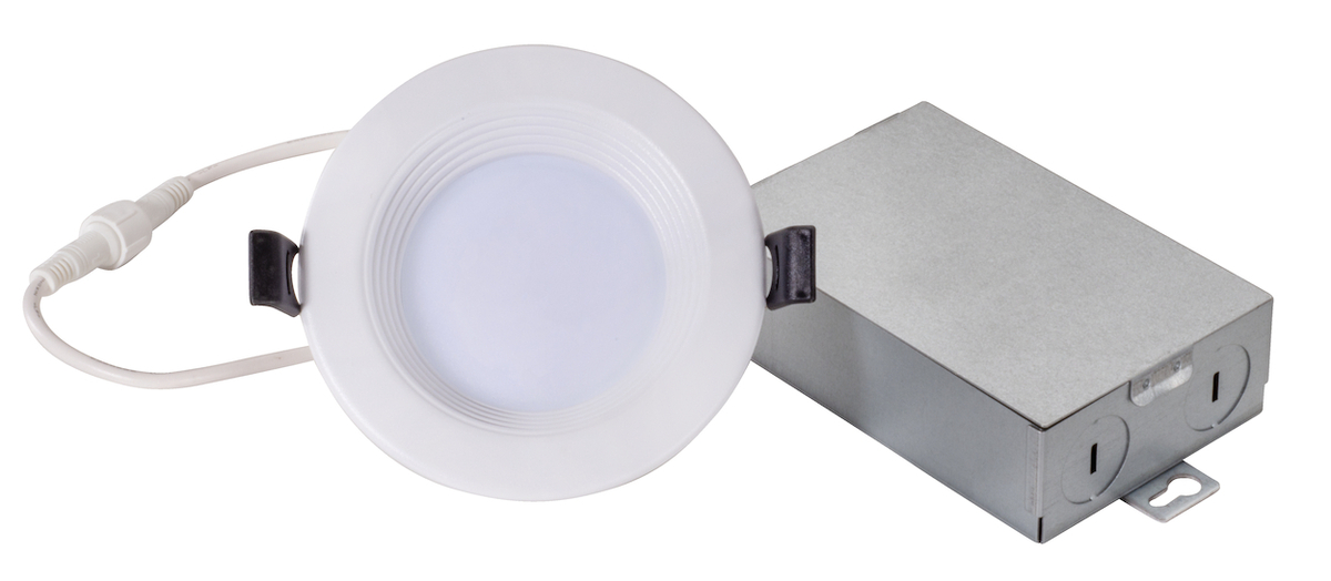 12PK 3" 7W 5CTS DEEP REGRESS BAFFLE DOWNLIGHT 50KHr 500L 27/30/35/40/50K