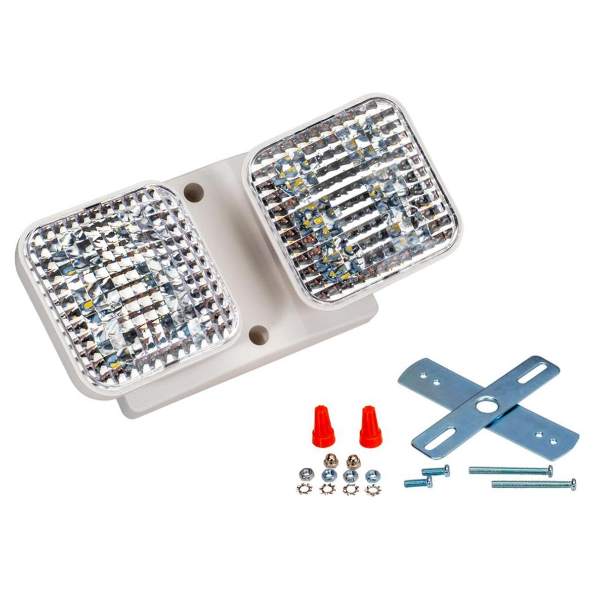 6PK LED DOUBLE REMOTE HEAD-WHITE