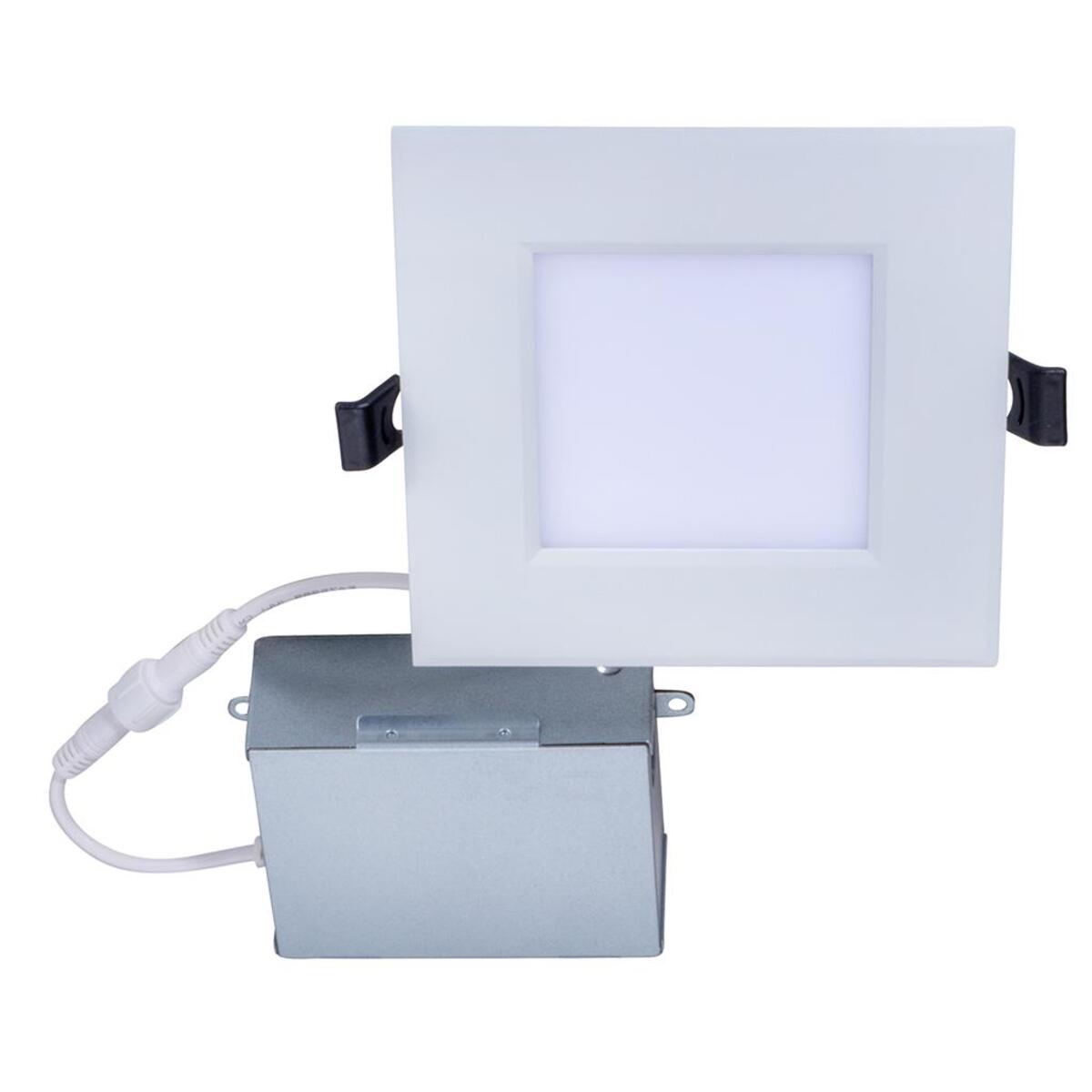 12PK 4" 5CCT SELECTABLE DOWNLIGHT 9W SQUARE