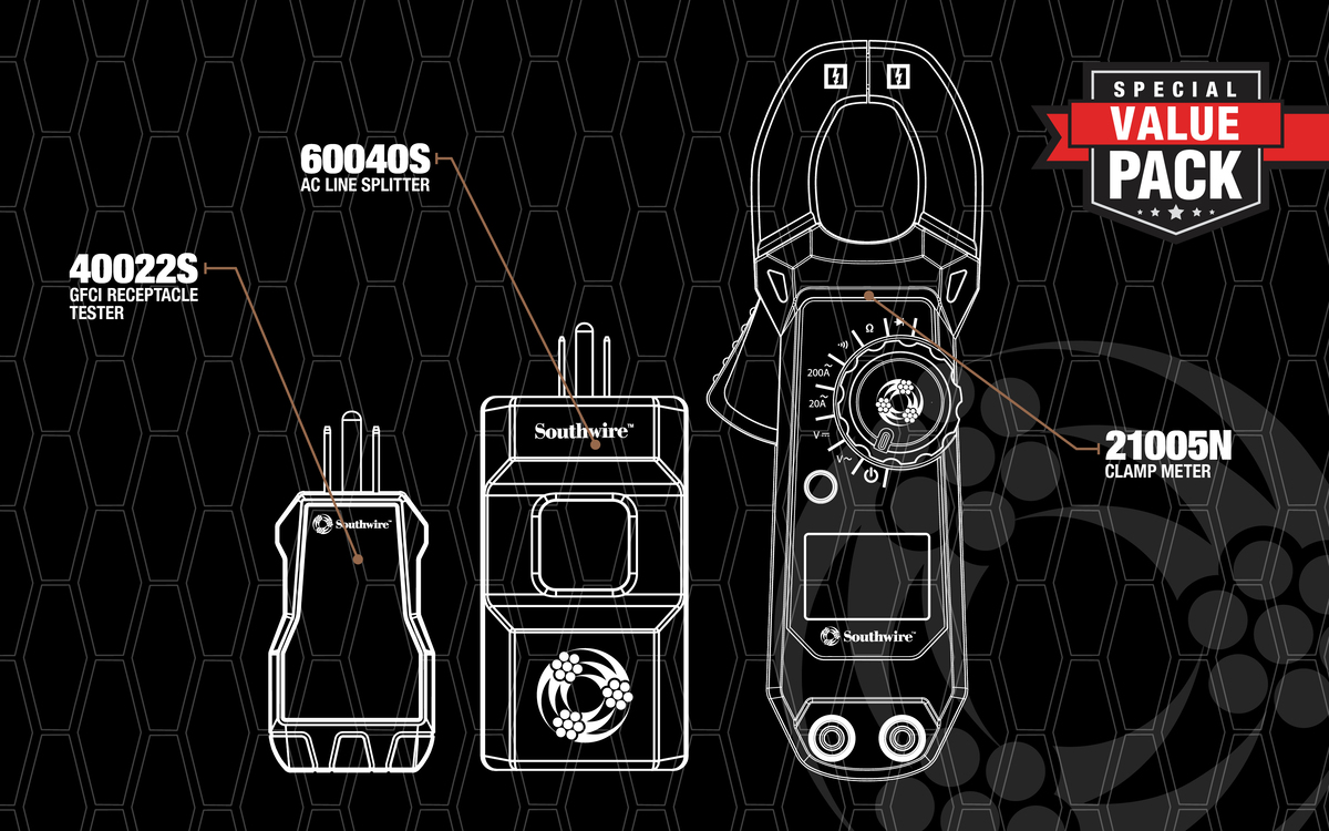 20025K, CLAMP METER KIT