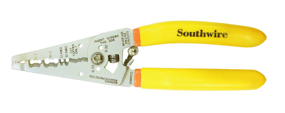 Klein Tools Wire Cutter + Stripper Set | Southwire Romex Wire Stripper