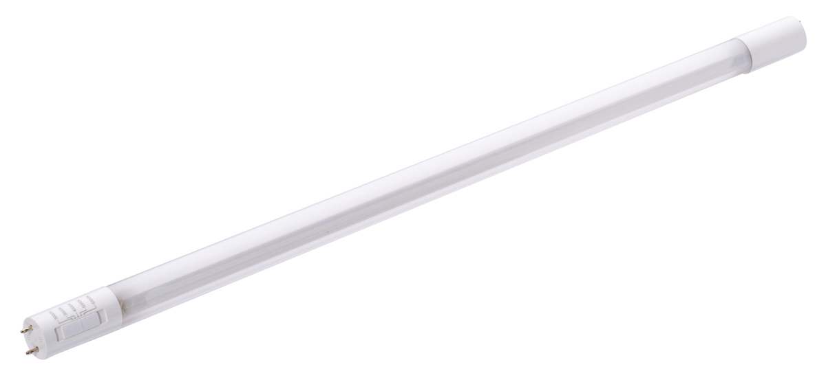 25PK 9W 2FT LED T8 TUBE TYPE B-SINGLE DOUBLE END-CCT SELECTABLE3000K/3500K/4000K/5000K/6500K1150L 80CRI 50,000 HOURS17W T8 FLUORESCENT REPLACEMENT WATTAGEPET COATED FROSTED GLASS LENS