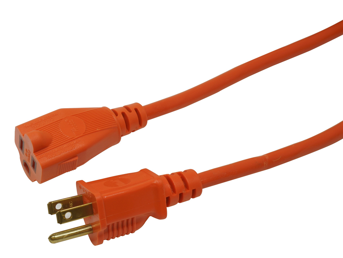 SOUTHWIRE, 16/3 SJTW 25' ORANGE STANDARD OUTDOOR EXTENSION CORD
