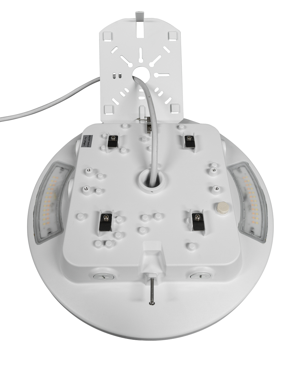 4PK LED 100WPCS WHITE CANOPY LIGHT WITH EMERGENCY BATTERY BACKUPDIRECT/INDIRECT LIGHT30/50/75/100W 4,190/6,960/10,125/13,310 LUMENS3000/4000K/5000K DIMMABLE
