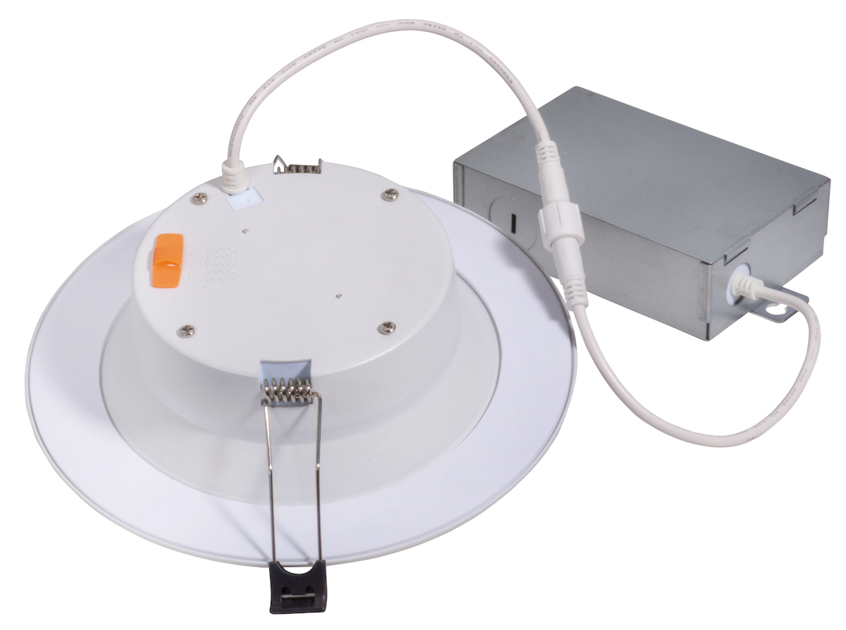 6PK 6" 10W 5CCT SELECT DEEP REGRESS SMOOTH DOWNLIGHT 50KHr 770L27/30/35/40/50K 90CRI