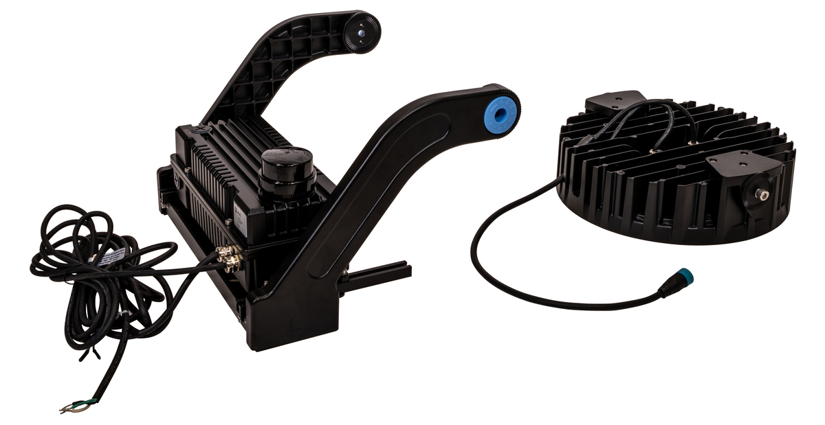 1PK BLACK 500W POWER & CCT SELECTABLE SPORT LIGHT 120-277V300W/400W/500W 5000K48,000/62,000/75,000L1,2000W/1,600W/2,000W HID REPLACEMENT