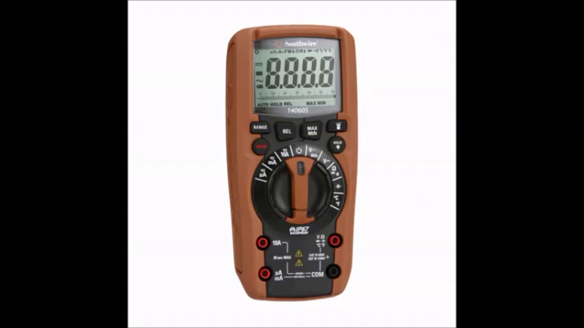 TechnicianPRO™ Auto Range Multimeter