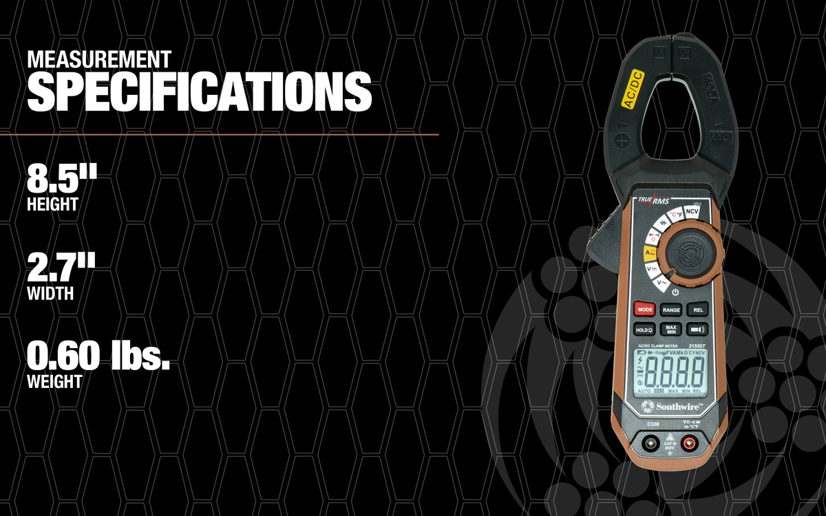 21550T, CLAMP METER 400A AC/DC
