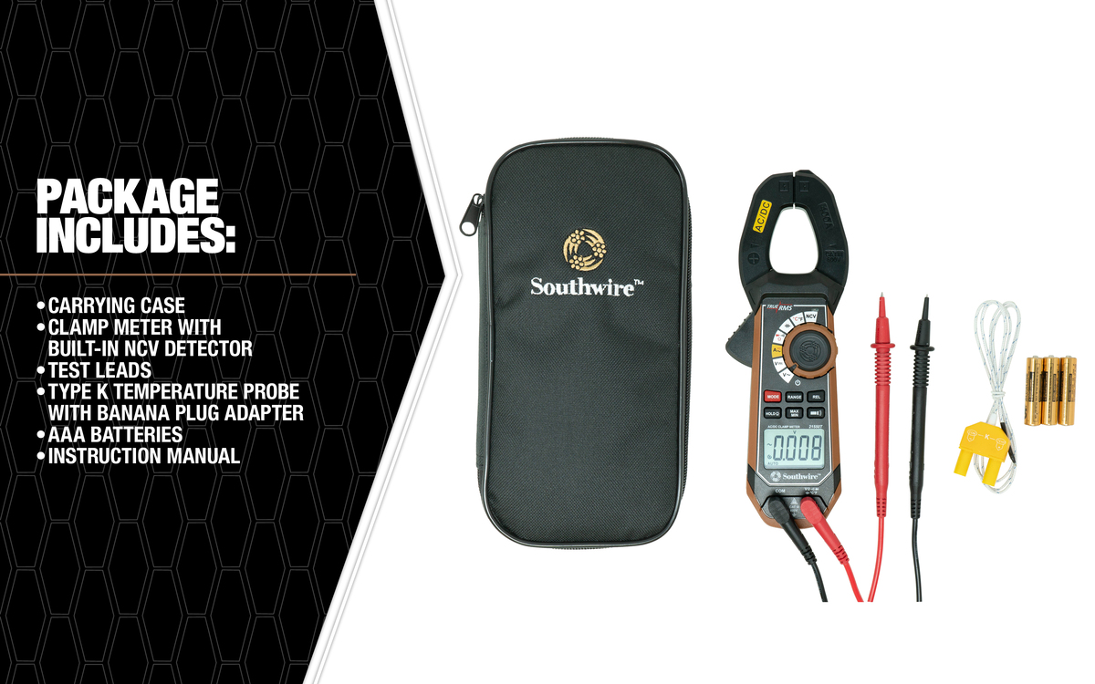 21550T, CLAMP METER 400A AC/DC