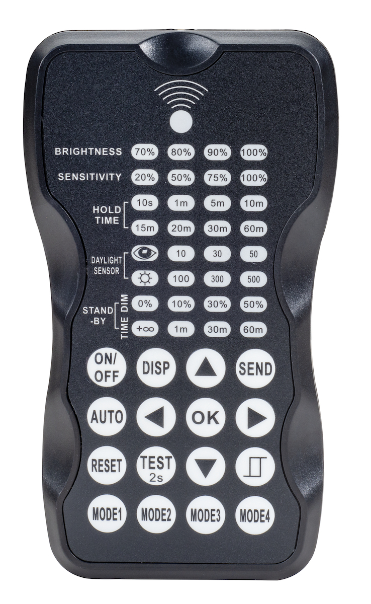 Remote Control for Microwave Motion Sensor- LED High Bay G3